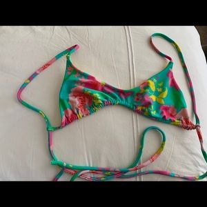 Lolli colorful bikini top